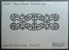 ibicci Maori Wave Oval Centre Cake stencil